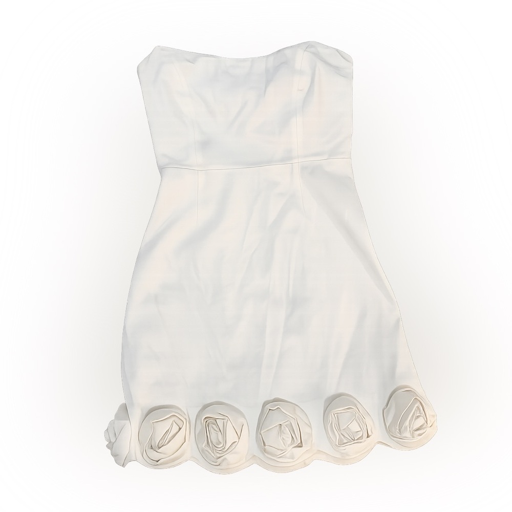 BHLDN Strapless White Dress